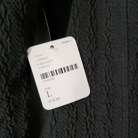 Free People | Sweetheart Neck Cable-Knit Pattern Back Tie Long Sleeve Top - Picture 11 of 13